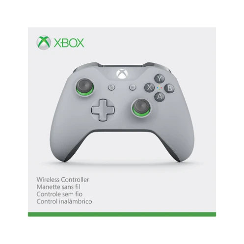 Xbox One Wireless Controller – Grey And Green 5 Xbox One Wireless Controller – Grey And Green - Image 3