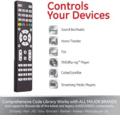 Ge Pro Universal Remote Black -Electronics Store 61Hijnrr8xL. AC SL1000