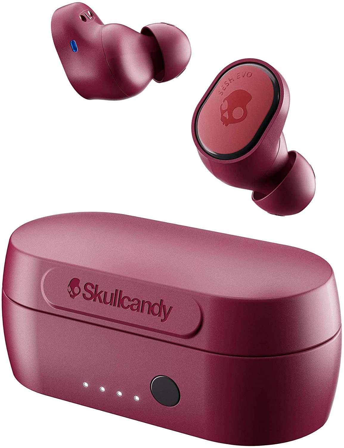 Skull Candy Sesh Evo True Wireless Earbuds – Red 4 Skull Candy Sesh Evo True Wireless Earbuds – Red - Image 2