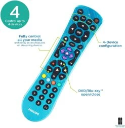Philips SRP4229B Universal Remote – 4 Devices – Blue -Electronics Store 91B1Q5Ib0xL. AC SL1500