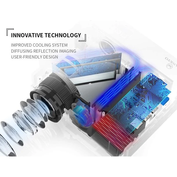 VANKYO Leisure 3 1080P Supported Mini Projector With 40000 Hours Lamp Life 5 VANKYO Leisure 3 1080P Supported Mini Projector With 40000 Hours Lamp Life - Image 3