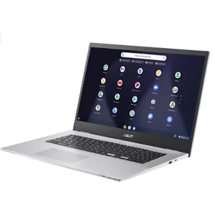 ASUS – 17.3 Inch Chromebook – Intel Celeron N4500 – 4GB Memory – 32GB EMMC – Transparent Silver – CXB17OCK 3 ASUS – 17.3 Inch Chromebook – Intel Celeron N4500 – 4GB Memory – 32GB EMMC – Transparent Silver – CXB17OCK