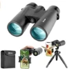 Adorrgon 12×42 HD Binoculars With Upgraded Phone Adapter – Clear Low Light Vision – Waterproof
