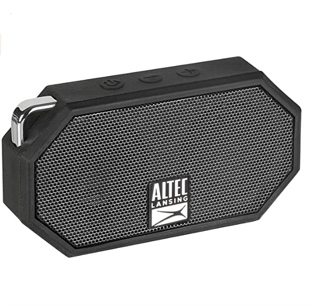 Altec Lansing HydraMini Wireless Bluetooth Speaker – IP67 Waterproof USB C Rechargeable – Black 4 Altec Lansing HydraMini Wireless Bluetooth Speaker – IP67 Waterproof USB C Rechargeable – Black - Image 2