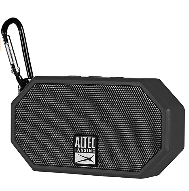 Altec Lansing HydraMini Wireless Bluetooth Speaker – IP67 Waterproof USB C Rechargeable – Black 3 Altec Lansing HydraMini Wireless Bluetooth Speaker – IP67 Waterproof USB C Rechargeable – Black