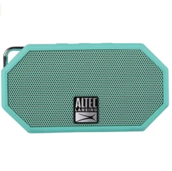 Altec Lansing HydraMini Wireless Bluetooth Speaker – IP67 Waterproof USB C Rechargeable – Mint