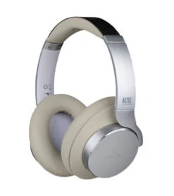 Altec Lansing – MZX870-WHT – Comfort Q+ Wireless Active Noise Cancelling White Over-The-Ear Headphones