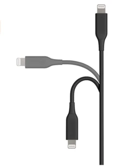Amazon Basics ABS USB-A To Lightning Cable Cord 3ft – Black – MFi Certified -Electronics Store Amazon Basics ABS USB A to Lightning Cable Cord 3ft Black MFi Certified 3