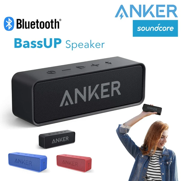 Anker Soundcore Bluetooth Speaker With Loud Stereo Sound 6 Anker Soundcore Bluetooth Speaker With Loud Stereo Sound - Image 4