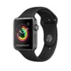 Apple Watch Series 3 Space Gray Aluminum Case With Black Sport Band – 38mm