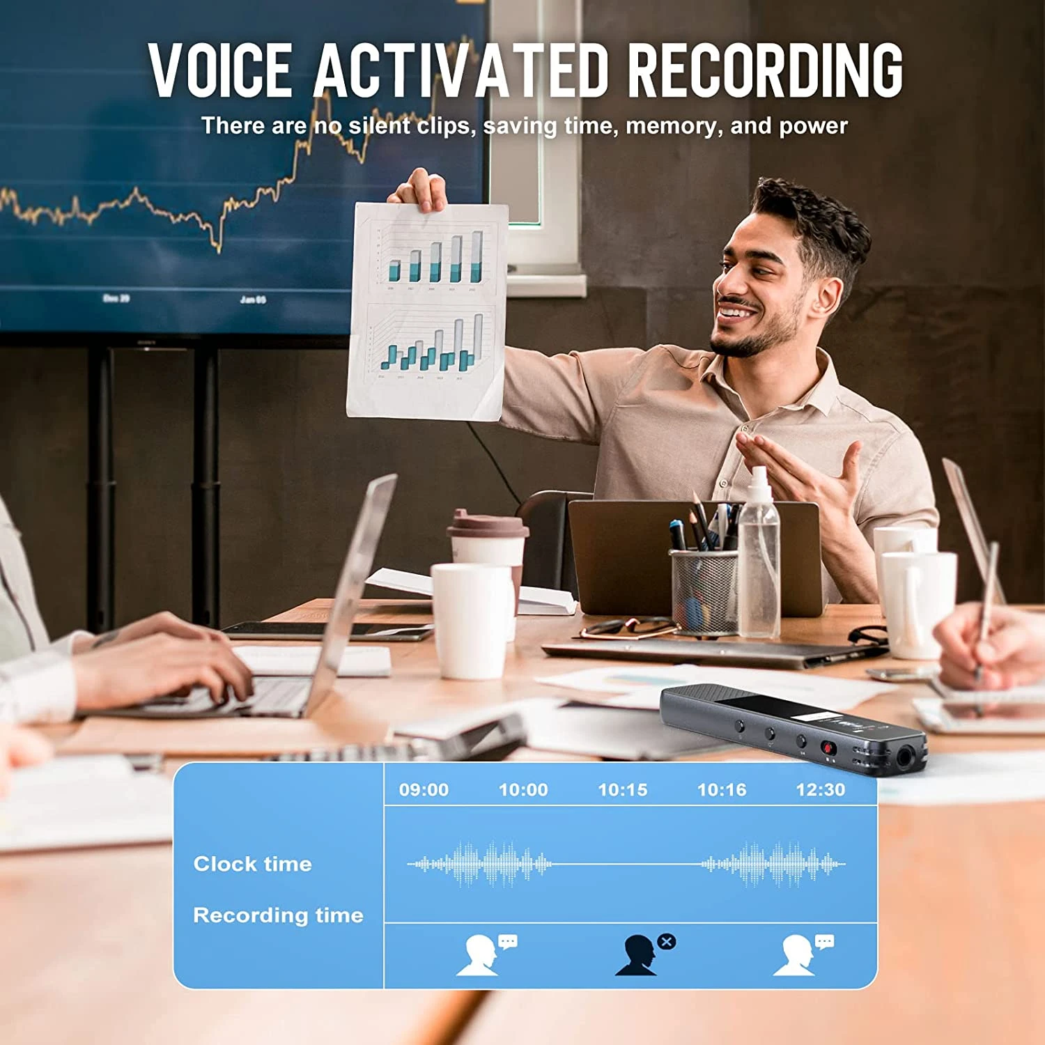 Coconise V9 Digital Voice Recorder 64GB 4 Coconise V9 Digital Voice Recorder 64GB - Image 2