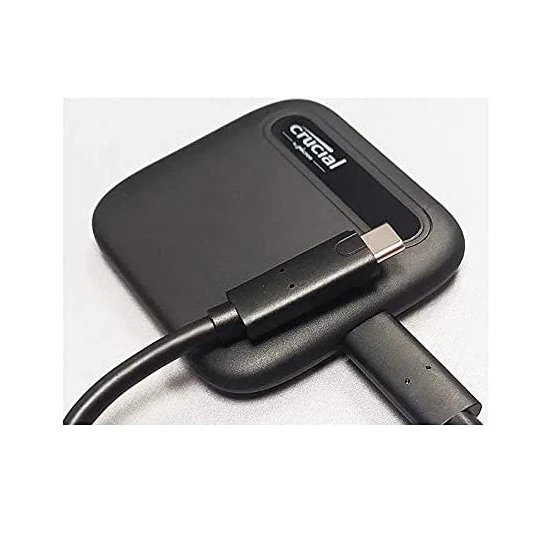 Crucial X6 1TB Portable External USB 3.2 SSD Harddrive 5 Crucial X6 1TB Portable External USB 3.2 SSD Harddrive - Image 3