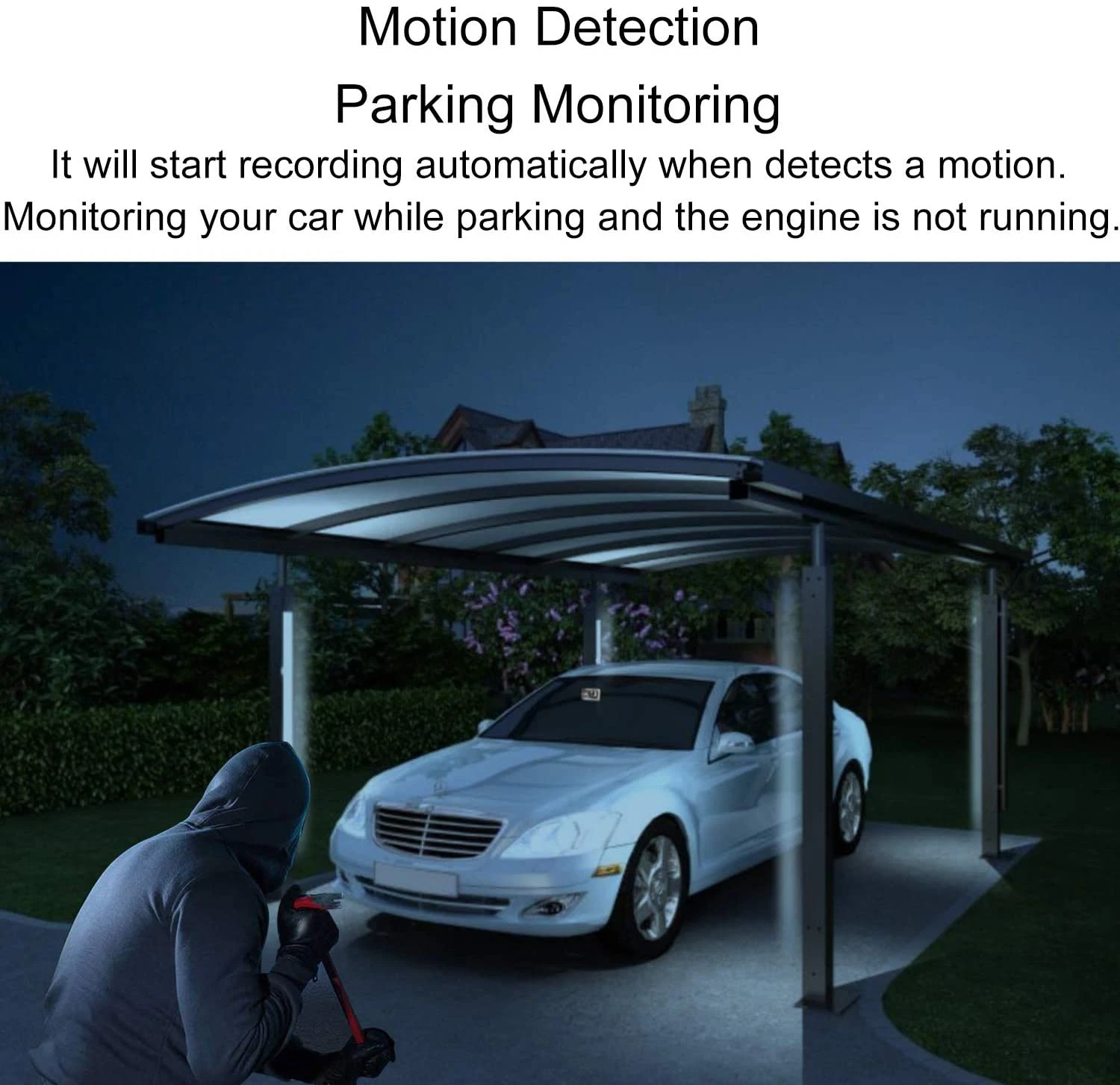 GOODTS 1080P FHD 2.5 Inch Lcd Dash Cam 6 GOODTS 1080P FHD 2.5 Inch Lcd Dash Cam - Image 4