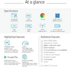 HP 14 Inch Chromebook 11A-X360 4A – 4GB DDR4 64GB EMMC – Metallic Blue -Electronics Store HP 14 Inch Chromebook 11A X360 4A 4GB DDR4 64GB eMMC Metallic Blue 06