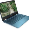 HP 14 Inch Chromebook 11A-X360 4A – 4GB DDR4 64GB EMMC – Metallic Blue 1 HP 14 Inch Chromebook 11A-X360 4A – 4GB DDR4 64GB EMMC – Metallic Blue -Electronics Store HP 14 Inch Chromebook 11A X360 4A 4GB DDR4 64GB eMMC Metallic Blue Laptop