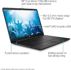 HP 15DW1053DX 15.6 Inch Laptop – Intel Celeron N4020 128GB 4GB Windows 11 -Electronics Store HP 15DW1053DX 15.6 Inch Laptop Intel Celeron N4020 128GB 4GB Windows 11 1 1