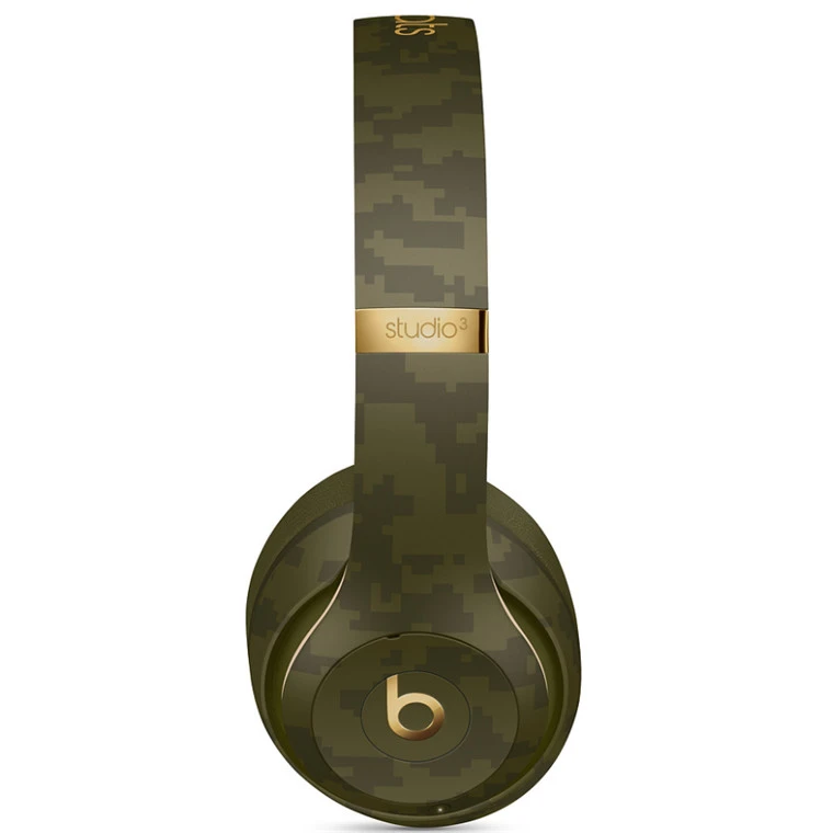 Beats Studio 3 Wireless On-Ear Headphones Camouflage Green 5 Beats Studio 3 Wireless On-Ear Headphones Camouflage Green - Image 3