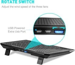 Havit Laptop Cooling Pad HVF2069 -Electronics Store Havit Laptop Cooling Pad HVF2069 1