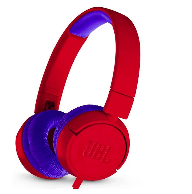 JBL JR300 Kids On-Ear Bluetooth Headphones – Red 3 JBL JR300 Kids On-Ear Bluetooth Headphones – Red