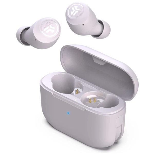 JLab Go Air Pop True Wireless Bluetooth Earbuds With Charging Case – Lilac 3 JLab Go Air Pop True Wireless Bluetooth Earbuds With Charging Case – Lilac