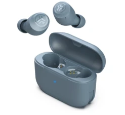 JLab Go Air Pop True Wireless Bluetooth Earbuds With Charging Case – Slate