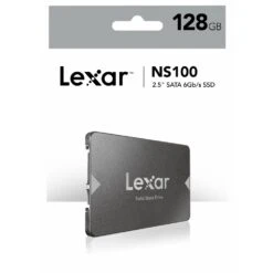 Lexar NS100 128GB 2.5 Inch SATA III Internal SSD – Up To 520MBs Read LNS100-128RBNA