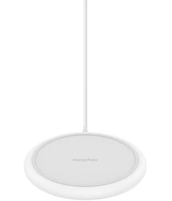 Mophie Charge Stream Pad+ – 10W Qi Wireless Charge Pad For Qi-Enabled Devices – White