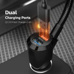 Nulaxy Bluetooth FM Transmitter – KM20 – 1.8 Inch Color Screen -Electronics Store Nulaxy Bluetooth FM Transmitter KM20 1.8 Inch Color Screen