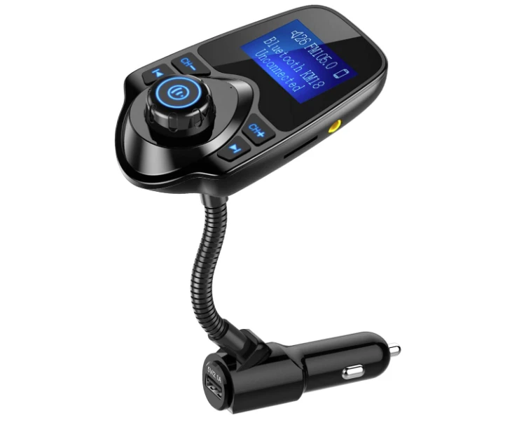 Nulaxy KM18 Bluetooth FM Transmitter With A 1.44 Inch Screen LC26752KM18 3 Nulaxy KM18 Bluetooth FM Transmitter With A 1.44 Inch Screen LC26752KM18