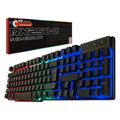 Orzly RX-250 Hornet Edition Black RGB Wired Gaming Keyboard