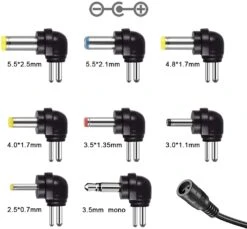 Powseed Ac Dc 3-12V Multi Voltage 1000mA Power Supply Adapter -Electronics Store Powseed Ac Dc 12V 3.5 Power Supply Adapter 2