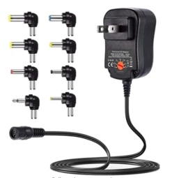 Powseed Ac Dc 3-12V Multi Voltage 1000mA Power Supply Adapter