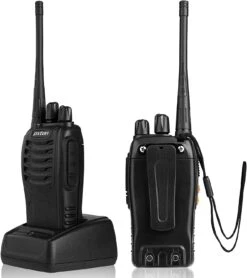 Pxton Walkie Talkie – Black – Rechargeable Long Range Two-Way Radios With Earpieces -Electronics Store Pxton Walkie Talkie Black Rechargeable Long Range Two Way Radios with Earpieces 1