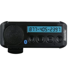 Armor All AHF9-1002-BLK Black Handsfree Bluetooth Speakerphone With Visor Clip And Caller ID