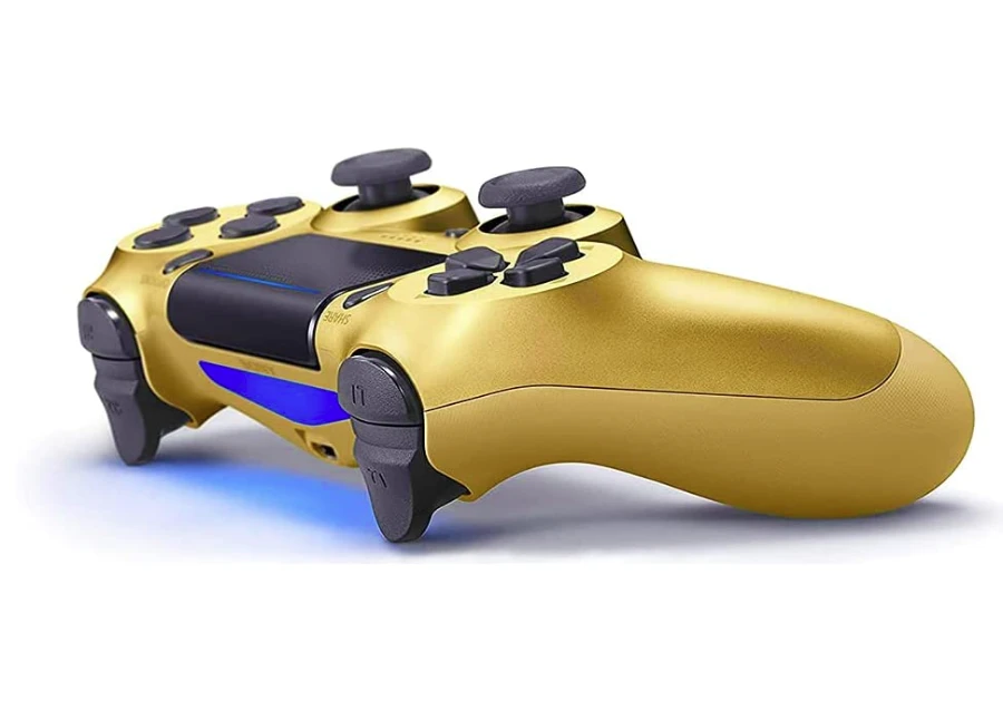 AUGEX Wireless Game Controller Compatible With PS4 – Gold 4 AUGEX Wireless Game Controller Compatible With PS4 – Gold - Image 2