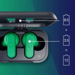 Skull Candy Dime P750 True Wireless In-Ear Earbuds Bluetooth Buds Green -Electronics Store Skullcandy Dime True Wireless In Ear Earbuds