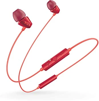 TCL MTRO100BT Huge Bass Loooong Play Bluetooth Earbuds – Red 3 TCL MTRO100BT Huge Bass Loooong Play Bluetooth Earbuds – Red