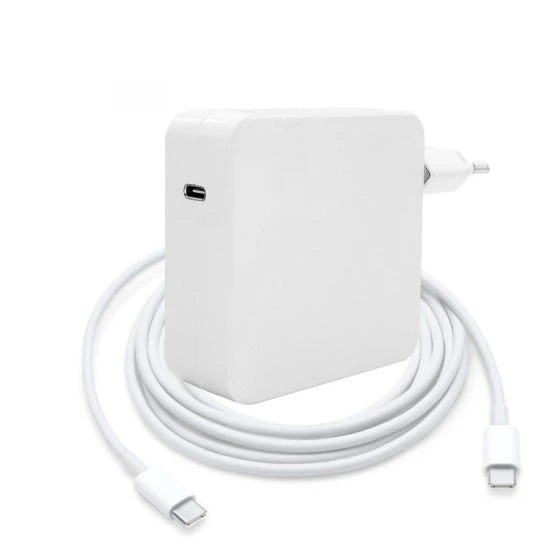 Type C 65W/61W USB C Macbook Compatible Power Adapter – White 3 Type C 65W/61W USB C Macbook Compatible Power Adapter – White