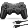Voyee Gamepad With Upgraded Joystick – Double Shock Compatible With Playstation 3 – Wireless – Black -Electronics Store Voyee Gamepad with Upgraded Joystick Double Shock Compatible with Playstation 3 Wireless Black