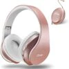 Zihnic Bluetooth Headphones Over-Ear Foldable Wireless And Wired Stereo Headset – Rose Gold -Electronics Store Zihnic Bluetooth Headphones Over Ear Foldable Wireless and Wired Stereo Headset Rose Gold