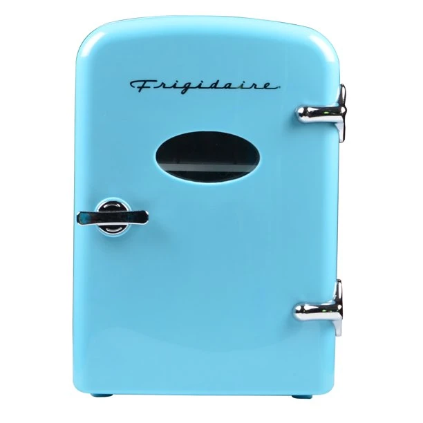 Frigidaire Portable Retro 6-Can Mini Fridge EFMIS129 – Blue 3 Frigidaire Portable Retro 6-Can Mini Fridge EFMIS129 – Blue