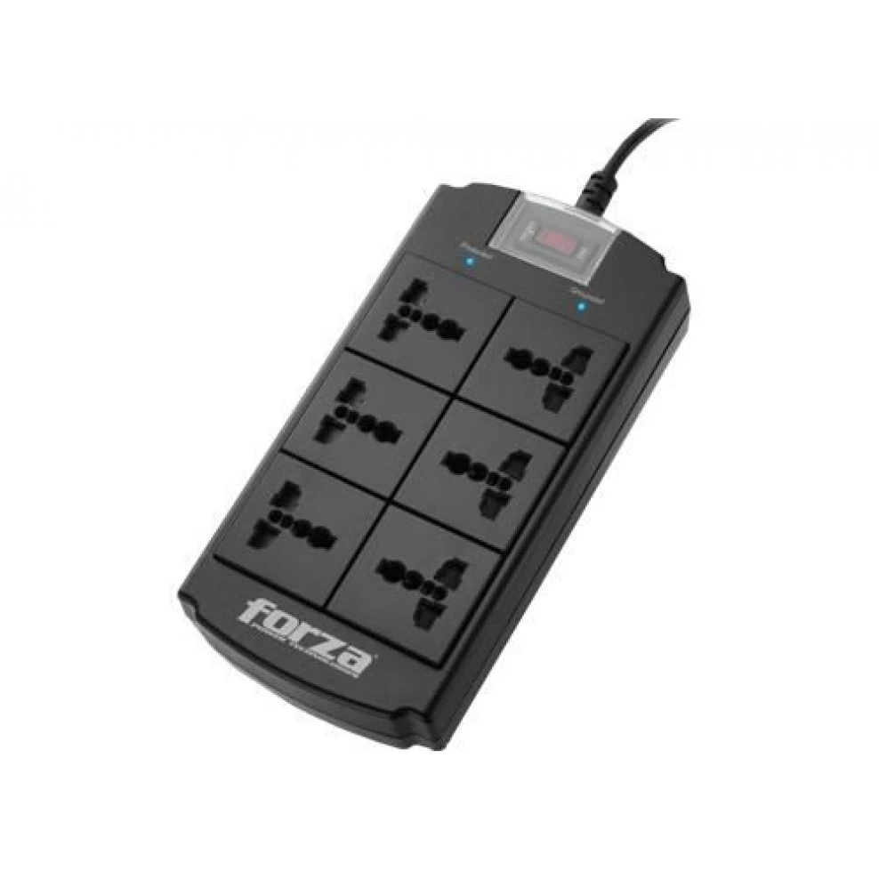 Forza Fsp06mn Universal Surge Protector Power Strip 3 Forza Fsp06mn Universal Surge Protector Power Strip