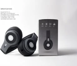 IJoy Matte Finish Bluetooth Headphones – Black – Over Ear Foldable -Electronics Store iJoy Matte Finish Bluetooth Headphones Black Over Ear Foldable