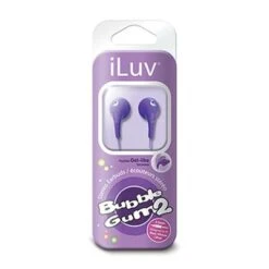ILuv IEP205BLU Bubble Gum 2 Flexible Jelly Earphones -Electronics Store iluv iep205blu gel earphone3