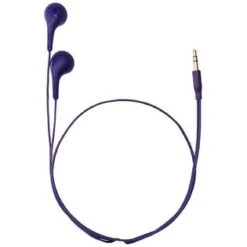 ILuv IEP205BLU Bubble Gum 2 Flexible Jelly Earphones -Electronics Store iluv iep205blu gel earphone4