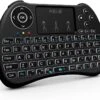 Reiie H9+ Backlit Wireless Mini Handheld RC Keyboard