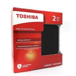 Toshiba (HDTC920XK3AA) Canvio Advance 2TB Portable Harddrive