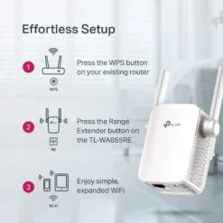 Tp LInk TL-WA855RE | 300Mbps Wi-Fi Range Extender -Electronics Store tp link wa855re wifi extender4