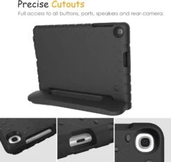 Universal 7 Inch Shock Proof Kids Case – Black -Electronics Store universal 10 inch shock proof case black 3