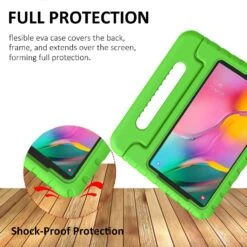 Universal 8 Inch Shock Proof Kids Case – Green -Electronics Store universal 10 inch shock proof case green 3